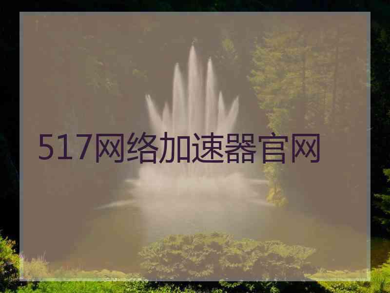 517网络加速器官网