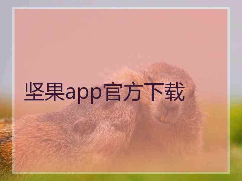 坚果app官方下载