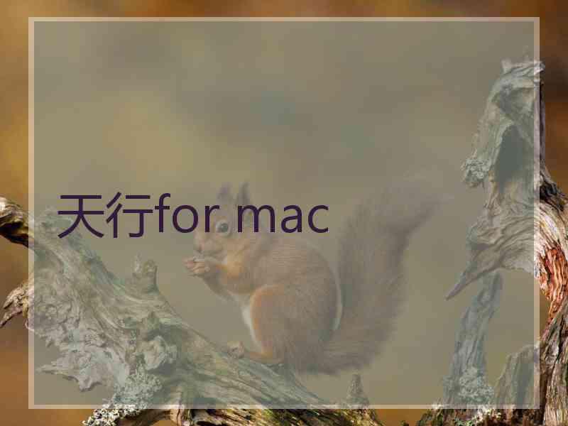 天行for mac